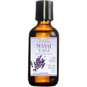 Akita Lavanta 50 ml Vücut Masaj Yağı
