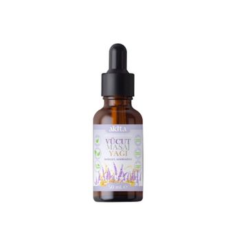 Akita Lavanta 50 ml Vücut Masaj Yağı