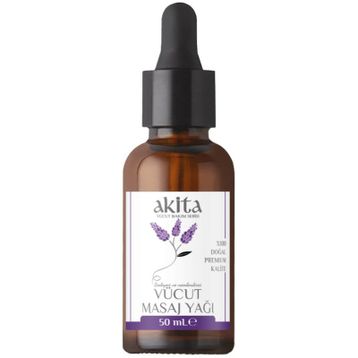 Akita Lavanta 50 ml Vücut Masaj Yağı
