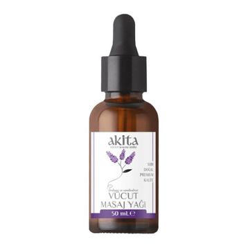 Akita Lavanta 50 ml Vücut Masaj Yağı