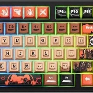 Akko 5098B Plus Wasteland Survival RGB Kablosuz Hotswap Mekanik Gaming Klavye