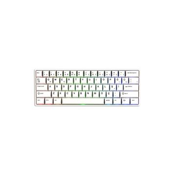 Akko MonsGeek Fun60 Max 8K Hz ARGB Kablosuz Beyaz Gaming Klavye