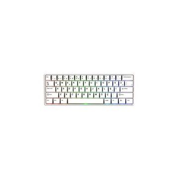 Akko Monsgeek Fun60 Pro Beyaz Hall Effect Glare Switch 8k Hz Argb Mekanik Gaming Klavye