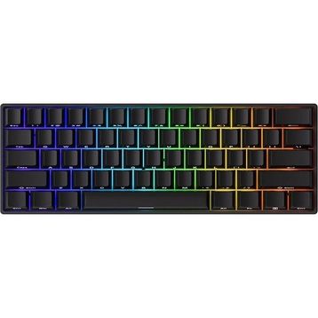 Akko Monsgeek FUN60 Pro Shine-Through Black Hall Effect Manyetik Switch ARGB Kablosuz Hotswap Mekanik Gaming Klavye