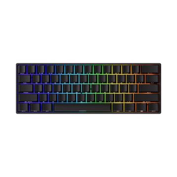 Akko Monsgeek FUN60 Pro Shine-Through Black Hall Effect Manyetik Switch ARGB Kablosuz Hotswap Mekanik Gaming Klavye