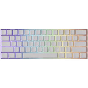 Akko Monsgeek FUN60 Pro Shine-Through White Hall Effect Manyetik Switch ARGB Kablosuz Hotswap Mekanik Gaming Klavye