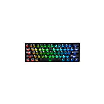 Akko Monsgeek Fun60 Pro Siyah Hall Effect Glare Switch 8k Hz Argb Mekanik Gaming Klavye
