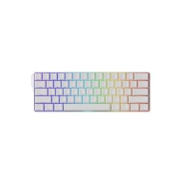Akko Monsgeek FUN60 Ultra Shine-Through White Hall Effect Manyetik Switch ARGB Kablosuz Hotswap Mekanik Gaming Klavye