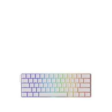 Akko Monsgeek FUN60 Ultra Shine-Through White Hall Effect Manyetik Switch ARGB Kablosuz Hotswap Mekanik Gaming Klavye