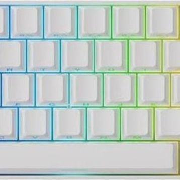 Akko Monsgeek FUN60 Ultra Shine-Through White Hall Effect Manyetik Switch ARGB Kablosuz Hotswap Mekanik Gaming Klavye