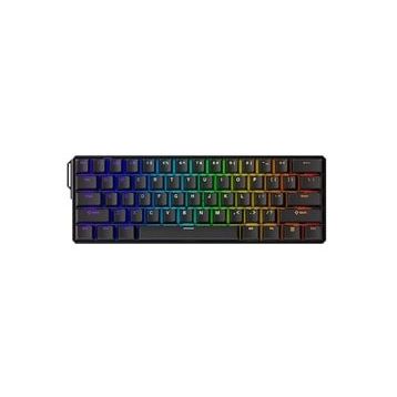Akko Monsgeek FUN60 Ultra Shine-Through White Hall Effect Manyetik Switch ARGB Kablosuz Hotswap Mekanik Gaming Klavye