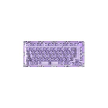 Akko MONSGEEK ICE75 Clear Purple RGB Kablosuz Hotswap Mekanik Gaming Klavye