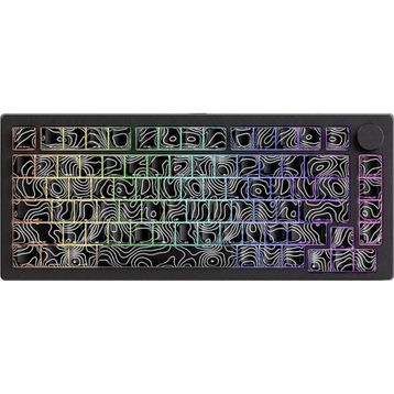 Akko Monsgeek M1 V5 Contour Lines Black RGB Kablosuz Hotswap Mekanik Gaming Klavye