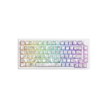 Akko Monsgeek M1 V5 Contour Lines White RGB Kablosuz Hotswap Mekanik Gaming Klavye