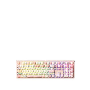 Akko Monsgeek MG108B Piggy Party Koyu Pembe RGB Kablosuz Hotswap Mekanik Gaming Klavye