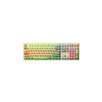 Akko Monsgeek MG108B Watermelon Yeşil Kırmızı RGB Kablosuz Hotswap Mekanik Gaming Klavye