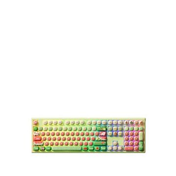 Akko Monsgeek MG108B Watermelon Yeşil Kırmızı RGB Kablosuz Hotswap Mekanik Gaming Klavye