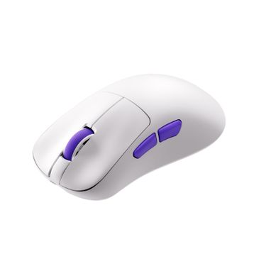 Akko Nest Beyaz 8K Optik Şarjlı Kablolu/Kablosuz Gaming Mouse