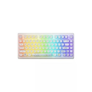 Akko X Cinnamoroll ACR TOP75B Creamy Cyan Switch RGB Kablosuz Hotswap Mekanik Gaming Klavye