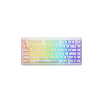 Akko X Cinnamoroll ACR TOP75B Creamy Cyan Switch RGB Kablosuz Hotswap Mekanik Gaming Klavye