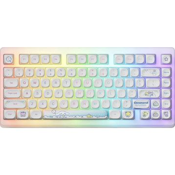 Akko X Cinnamoroll ACR TOP75B V3 Piano Pro Switch RGB Kablosuz Hotswap Mekanik Gaming Klavye