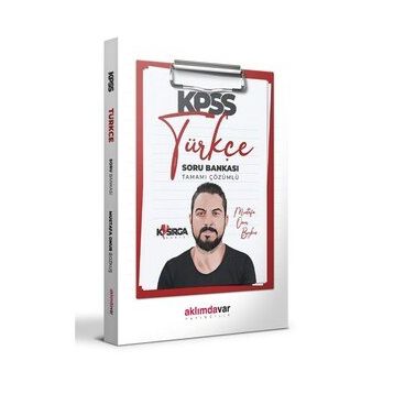 Aklımdavar Yayınları KPSS Genel Yetenek Kasırga Türkçe Tamamı Çözümlü Soru Bankası