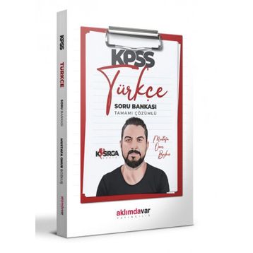 Aklımdavar Yayınları KPSS Genel Yetenek Kasırga Türkçe Tamamı Çözümlü Soru Bankası