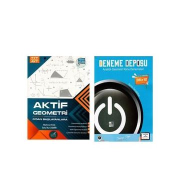 Akm Kitap - Aktif Öğrenme TYT AYT Geometri 0'dan Başlayanlara ve Deneme Deposu Analitik Geometri Konu Den Seti