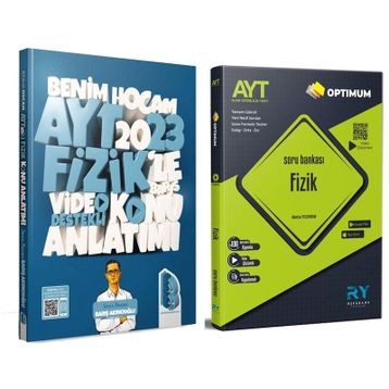 Akm Kitap Benim Hocam AYT Fizik Konu ve Referans Soru Bankası Seti 2 Kitap