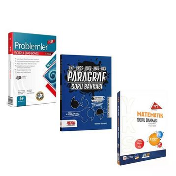 Akm Kitap Bilgi Sarmal Problemler Hız ve Renk TYT Matematik ile AKM Paragraf Soru Bankası 3 Kitap Set