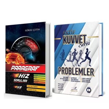 Akm Kitap Hız ve Renk Paragraf Soru Bankası ve Aktif Ögrenme Problemler Soru Bankası 2 Kitap Set