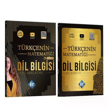 Akm Kitap Kr Akademi TYT AYT KPSS Dil Bilgisi Türkçenin Matematiği Video Ders Kitabı ve Soru Bankası Seti