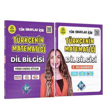 Akm Kitap Kr Akademi TYT AYT KPSS Dil Bilgisi Türkçenin Matematiği Video Ders Kitabı ve Soru Bankası Seti