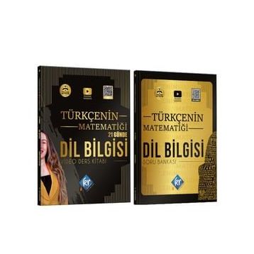 Akm Kitap Kr Akademi TYT AYT KPSS Dil Bilgisi Türkçenin Matematiği Video Ders Kitabı ve Soru Bankası Seti
