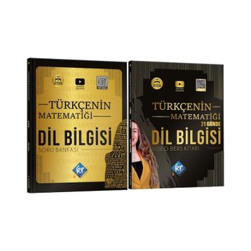 Akm Kitap Kr Akademi TYT AYT KPSS Dil Bilgisi Türkçenin Matematiği Video Ders Kitabı ve Soru Bankası Seti