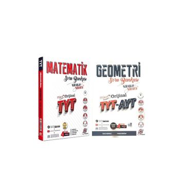 Akm Kitap - Orjinal TYT Mikro Matematik ve Geometri Soru Bankası Seti 2 Kitap