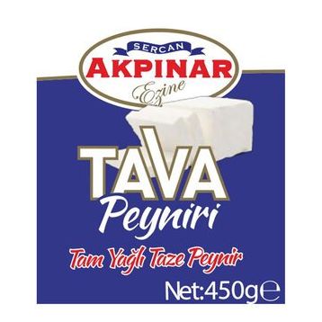 Akpınar 450 gr Tam Yağlı Taze Tava Peyniri