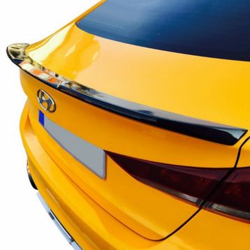 Aksoy Tuning Hyundai Elantra 2016 Boyalı Spoiler