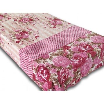Aksu 155 x 215 cm Pembe Tek Kişilik Battaniye