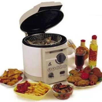 Aksu T11 Ken Fry 2.2 lt 1600W Beyaz Fritöz