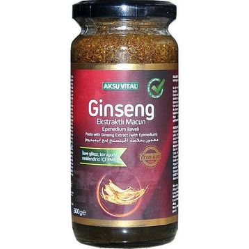 Aksu Vital 300 gr Ginseng Ekstraktlı Macunu