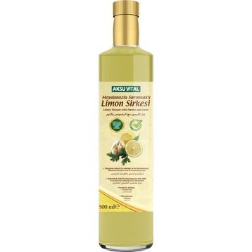 Aksu Vital 500 ml Maydanoz Sarımsak Limon Sirkesi