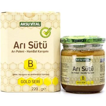 Aksu Vital Bebe Doz 7000 mg Arı Sütü Bal Polen