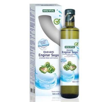 Aksu Vital Ekstraktlı 500 ml Enginar Suyu (3 adet)