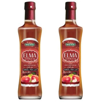 Aksu Vital Elma Sirkesi 500 ml X 2 Adet
