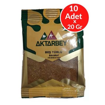 Aktarbey 20 gr Beş Türlü Baharat (10 adet)