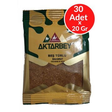 Aktarbey 20 gr Beş Türlü Baharat (10 adet)