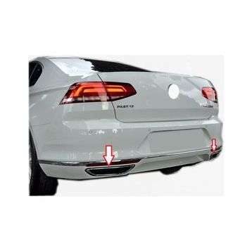 Aktif Otomotiv 2 Parça Krom 2015 - 2018 VW Passat B8 Egsoz Çıkış