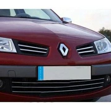 Aktif Otomotiv Renault Megane 2 Krom 4 Parça 2006 2010 Ön Panjur