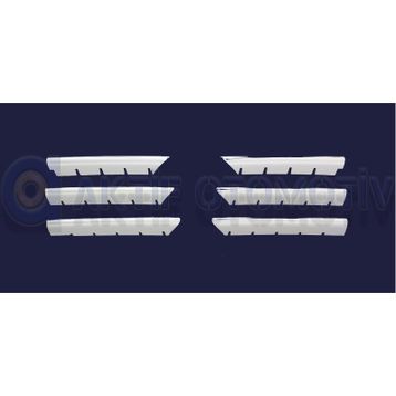 Aktif Otomotiv Renault Megane 2 Krom 6 Parça 2004 2006 Ön Panjur